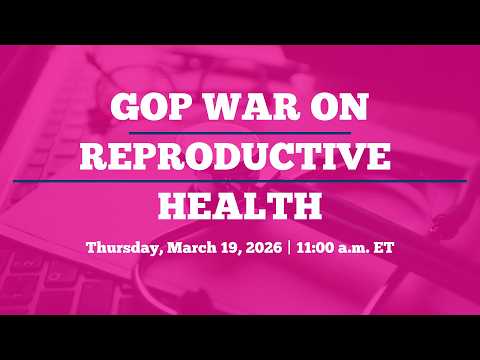 Thumbnail for Wyden Press Conference on Harms of Defunding Planned Parenthood