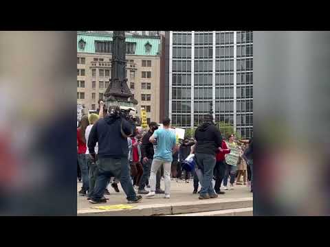 Thumbnail for Mary Carmen Zakrajsek Assaulted During Counter Protest in Indianapolis