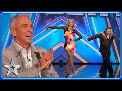 Thumbnail for CHEEKY Cha-Cha-Cha receives STANDING OVATION! | Auditions | BGT 2023