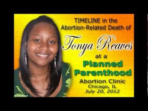 Thumbnail for Timeline in the Abortion Death of Tonya Reaves