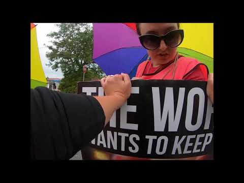 Thumbnail for Pro-Abort Obsessed With Hiding Abolitionist's Sign