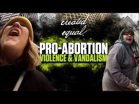 Thumbnail for Rapid-Fire Compilation of Attacks Shows Insanity of Abortion Advocates