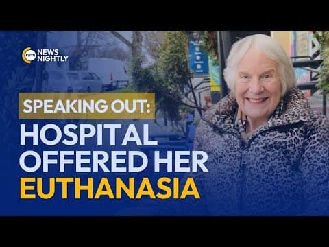 Thumbnail for Hospital Offered Her Euthanasia — Now She’s Speaking Out | EWTN News Nightly
