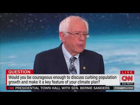 Thumbnail for Sanders on being pro-choice and climate change
