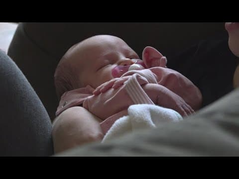 Thumbnail for Michigan couple with 14 sons welcome their first daughter