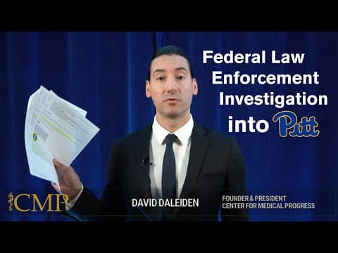 Thumbnail for Pitt FOIA Documents Confirm Federal Law Enforcement Investigation of Aborted Baby Organ Harvesting