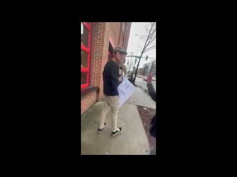 Thumbnail for Pro-Abortion Woman Throws Glass Bottle At Pro-Lifers