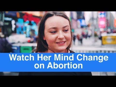 Thumbnail for "Brutal procedure" - Watch her mind change on abortion