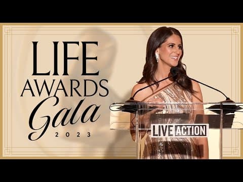 Thumbnail for A Call To Courage | Lila Rose At The 2023 Live Action Life Awards Gala