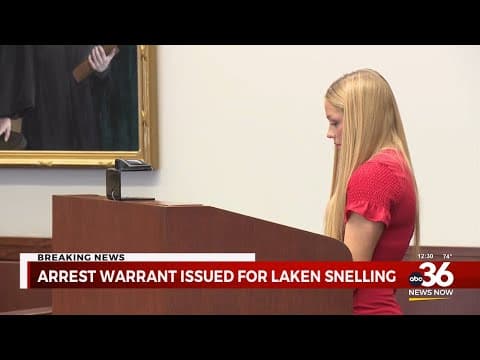 Thumbnail for Arrest warrant issued for Laken Snelling