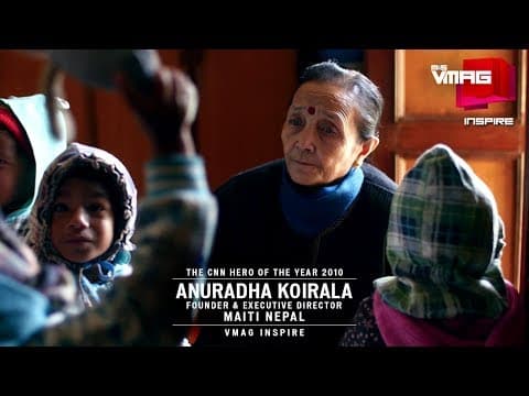 Thumbnail for The CNN Hero 2010 Anuradha Koirala continues her fight against human trafficking