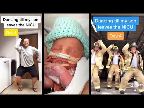 Thumbnail for Dad Hopes His TikToks Bring Laughter to Other NICU Families