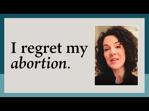Thumbnail for I Regret My Abortion - Ashley's Story - Can't Stay Silent