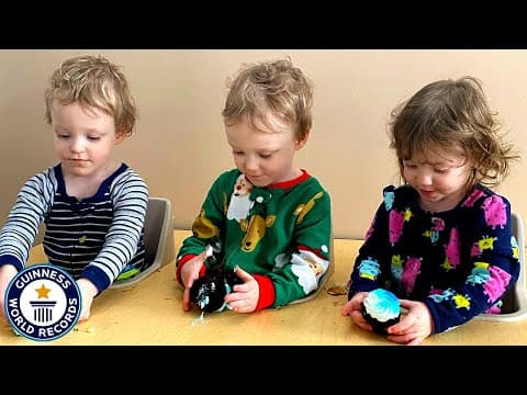 Thumbnail for Our triplets were born in different decades! - Guinness World Records