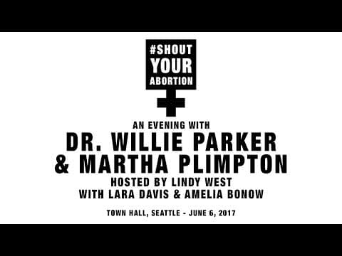 Thumbnail for An evening with Dr. Willie Parker - Pt 6 - Martha Plimpton and Dr. Willie Parker