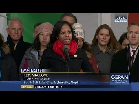Thumbnail for Rep. Mia Love (R-UT) full remarks at March for Life (C-SPAN)
