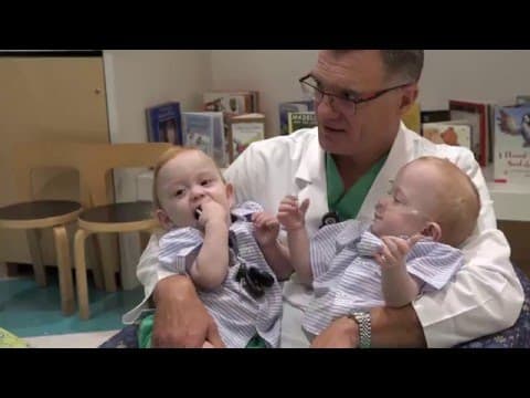 Thumbnail for Formerly Conjoined Twins Carter and Conner Going Home - Nemours Children's Specialty Care