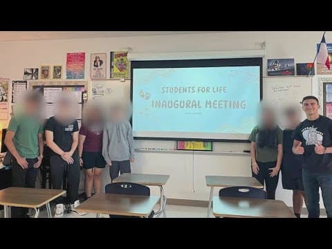 Thumbnail for Students at Sotomayor HS say their speech is being censored after district bans club