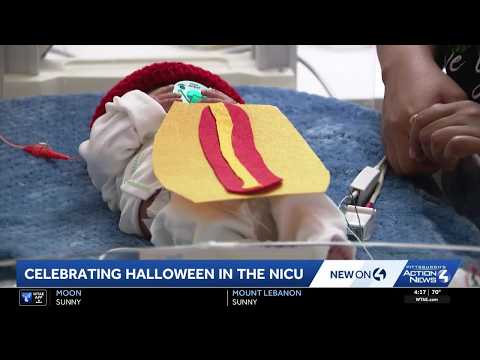 Thumbnail for Pittsburgh NICU nurse creates handmade Halloween costumes for babies