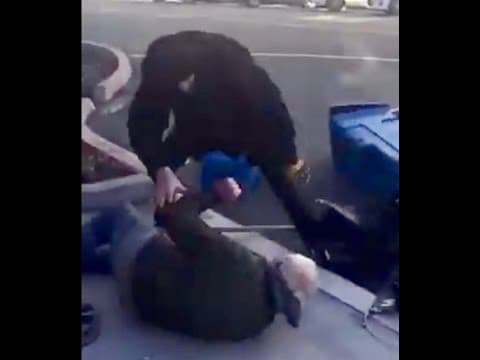 Thumbnail for Elderly pro-lifer brutally assaulted by Planned Parenthood supporter