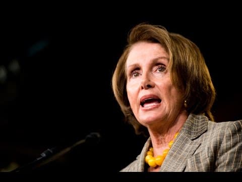 Thumbnail for Pelosi Chastises Reporter Over Abortion Question