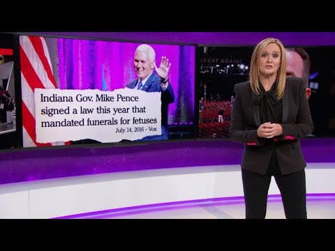 Thumbnail for Who is Mike Pence? | Full Frontal with Samantha Bee | TBS