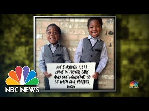 Thumbnail for Ohio Woman Finalizes Adoptions Through Video Call Amid Coronavirus Pandemic | NBC Nightly News