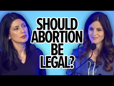 Thumbnail for DEBATE: Should Abortion Be Legal? | Lila Rose vs Dr. Mary Ann Franks