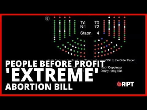 Thumbnail for TDs vote NOT to restore “extreme” abortion Bill