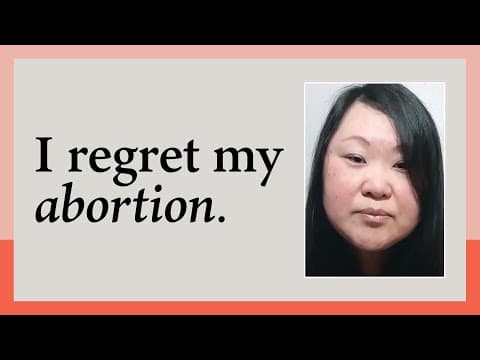 Thumbnail for I Regret My Abortion - Jenn's Story | Can't Stay Silent