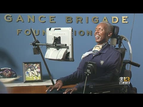 Thumbnail for Former Baltimore Raven O.J. Brigance Reflects As He Celebrates His 50th Birthday Despite ALS Diagnos