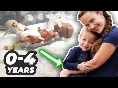 Thumbnail for Micro Preemie to 4 Years Old | 23 Week Baby Survival Story Update