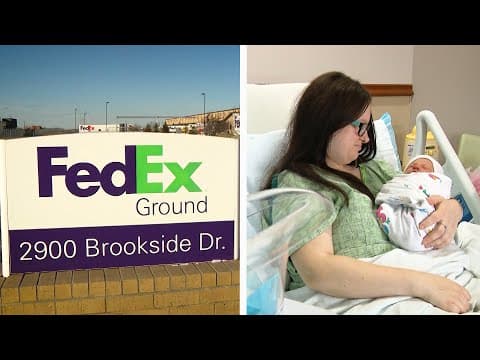 Thumbnail for FedEx Worker Didn't Know She Was Pregnant Until She Gave Birth At Work