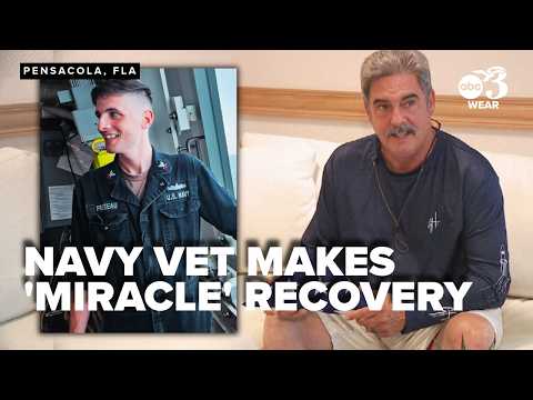 Thumbnail for 'Miracle': Pensacola Navy vet declared brain dead awakens days before funeral
