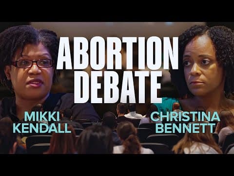 Thumbnail for Is Abortion Empowerment or Injustice? | Christina Bennett vs Mikki Kendall at Dartmouth College