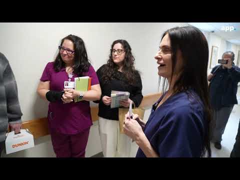 Thumbnail for After 21 years, 'preemie' meets Jersey Shore nurse who kept her alive