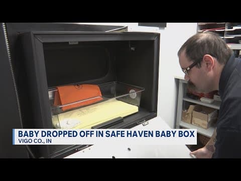 Thumbnail for Baby dropped off at Safe Haven Baby Box at Sugar Creek Fire Department