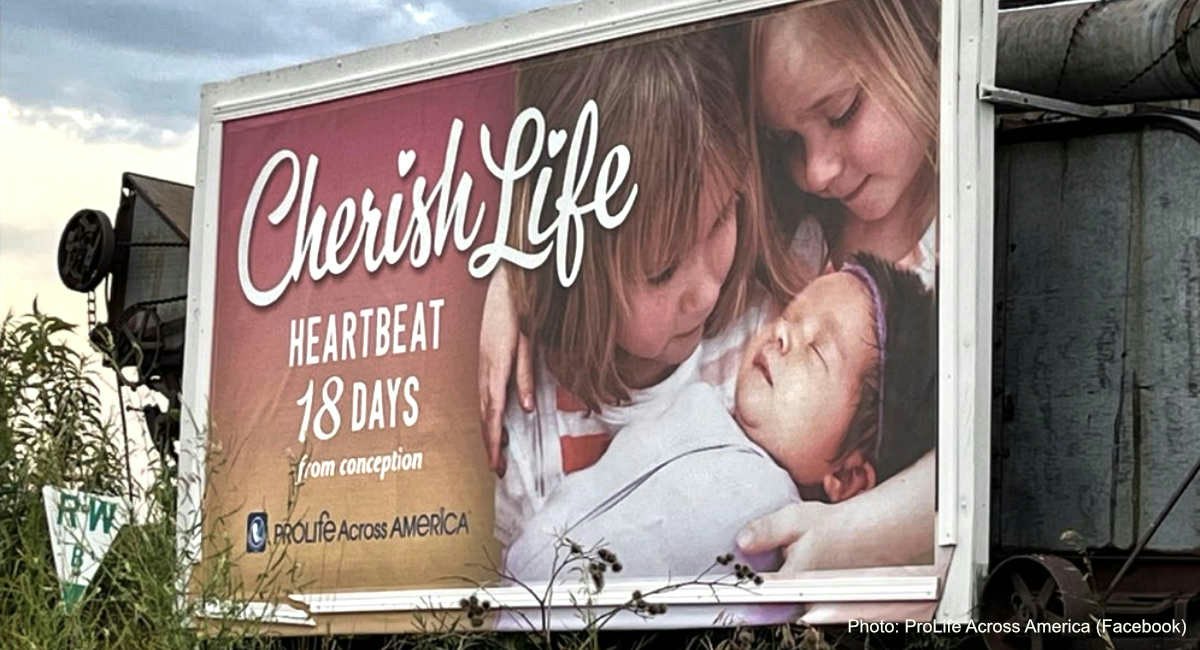 Pro-life organization shifts billboard campaign after being ‘soft ...