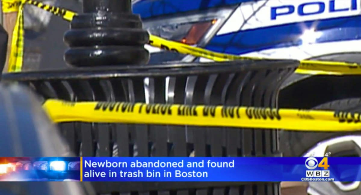 Baby abandoned in Boston trash can rescued by passerby and paramedics ...