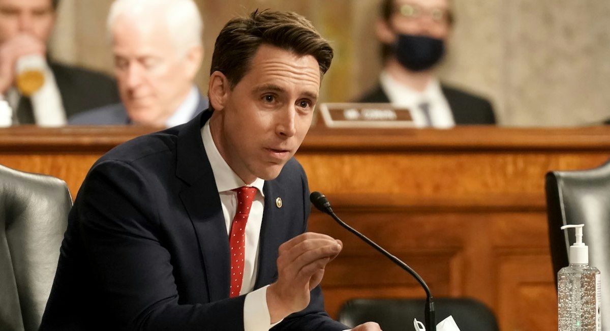 Senator Josh Hawley: Supreme Court nominees who don’t believe Roe was ...