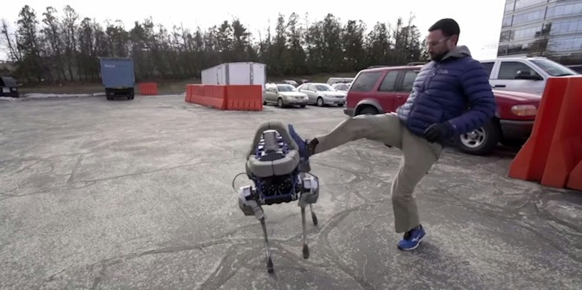 While kicking a robot dog generates headlines, helping to kill ...