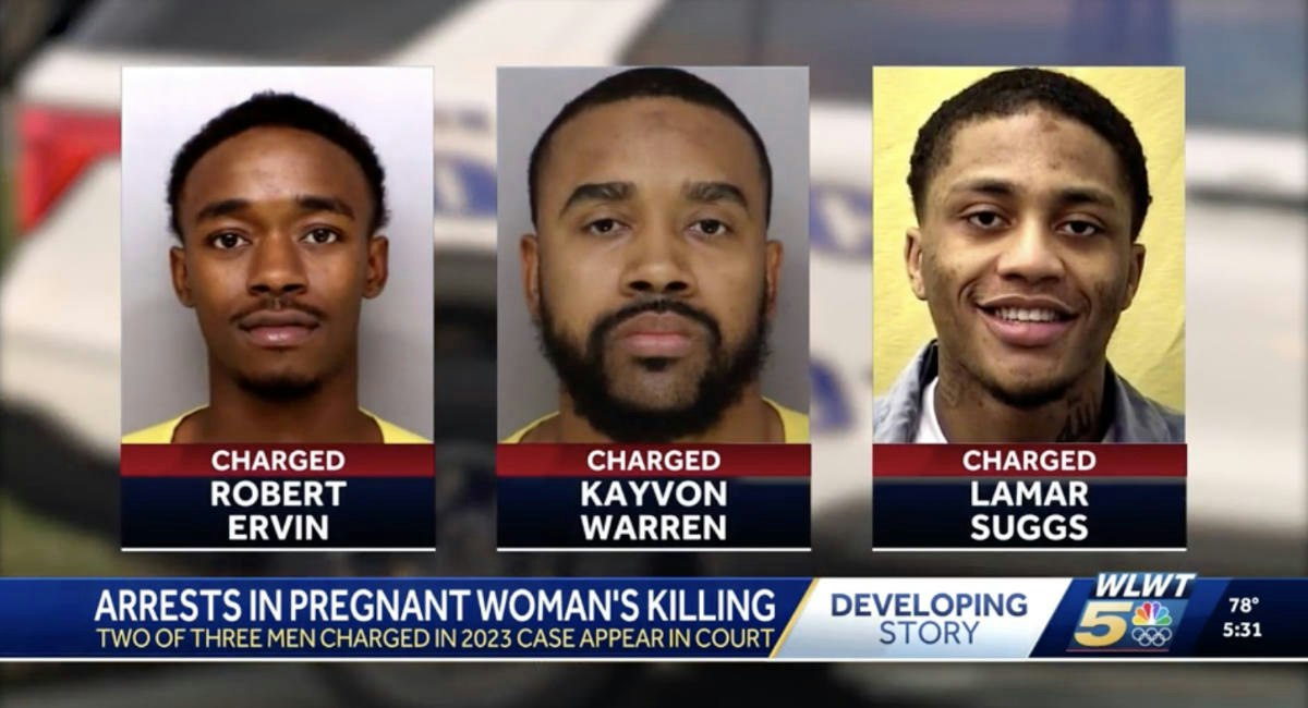 Three men charged with murdering pregnant woman on the day she was to ...