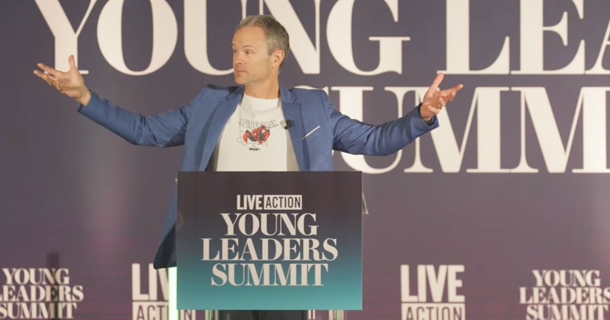 WATCH: Sean McDowell urges young leaders to help those without a voice