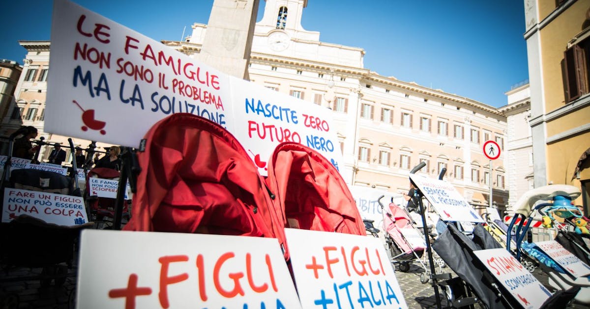 Italy’s 2025 birth rate hits lowest level since World War II