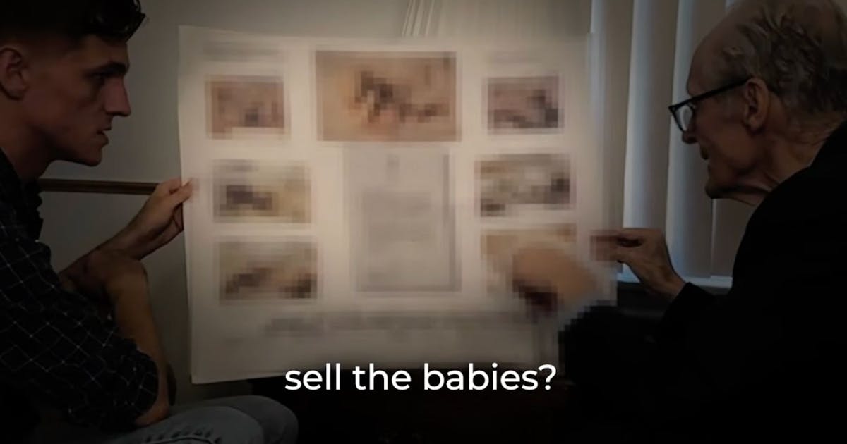 WATCH: He photographed 16,000 aborted babies in a shipping container