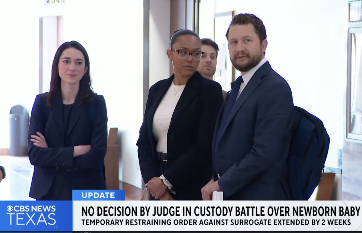 Surrogate McKenna West tearfully describes abortion procedure in court hearing