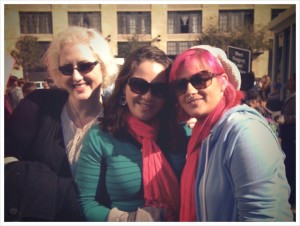 Me in January of 2010, on the left, with Julie and Destiny of New Wave Feminists at the Dallas March for Life. Okay, that's a lie. This was 2011. But I was really fat in 2010 so I'm not gonna use those photos. Just pretend this was 2010.