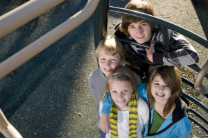 File photo: Children play at a park