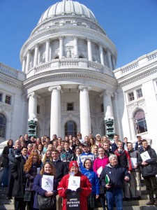 Attendees of Pro-Life Wisconsin's Day at the Capitol (Photo Credit: Pro-Life Wisconsin)