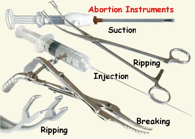 Jaylyn was saved from being ripped apart with instruments like these.